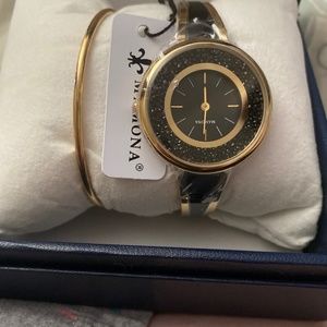 Mamona watch and bracelet set